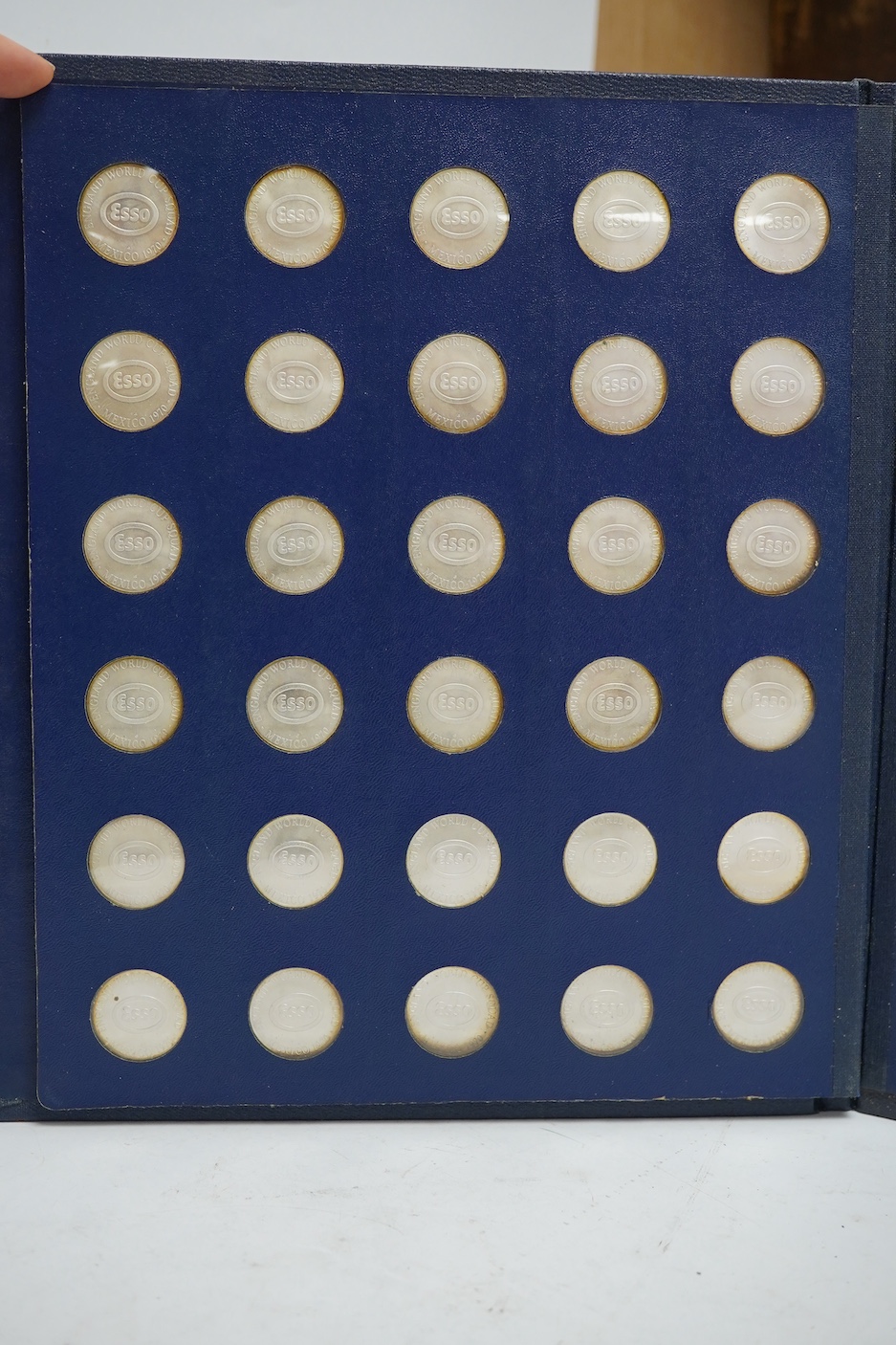 A rare 1970 World Cup sterling silver set of coins
